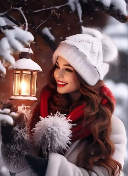 25 مدل کلاه و شال بافتنی دخترانه فانتزی 17