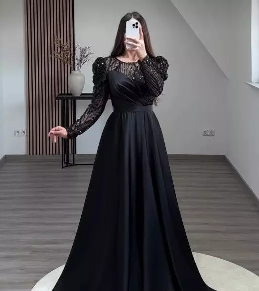 لباس مجلسی دخترانه بلند 17