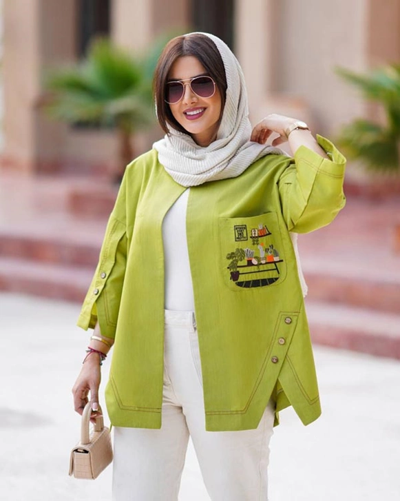 مدل مانتو مینیمال دخترانه 1
