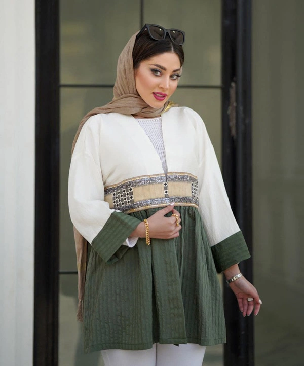 مدل مانتو مینیمال دخترانه 13