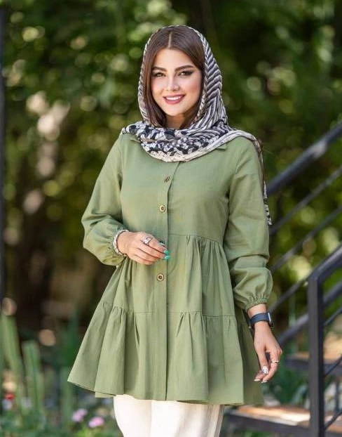 مدل مانتو مینیمال دخترانه 4