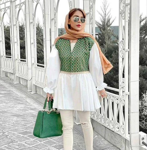 مدل مانتو مینیمال دخترانه 5