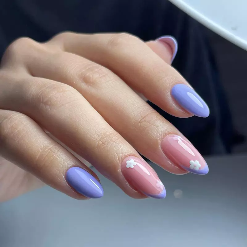 مدل ناخن مینیمال دخترانه 18
