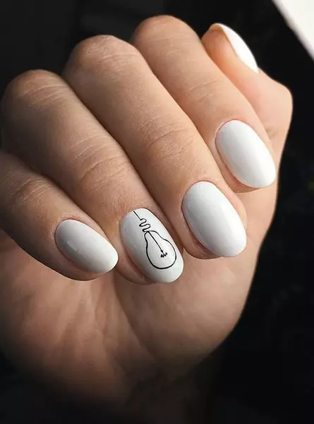 مدل ناخن مینیمال دخترانه 28
