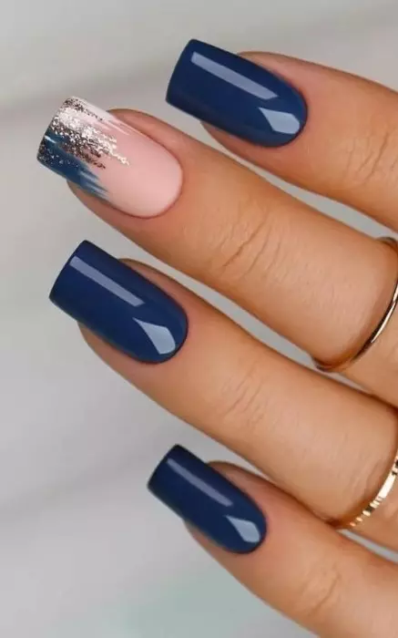 مدل ناخن مینیمال دخترانه 36