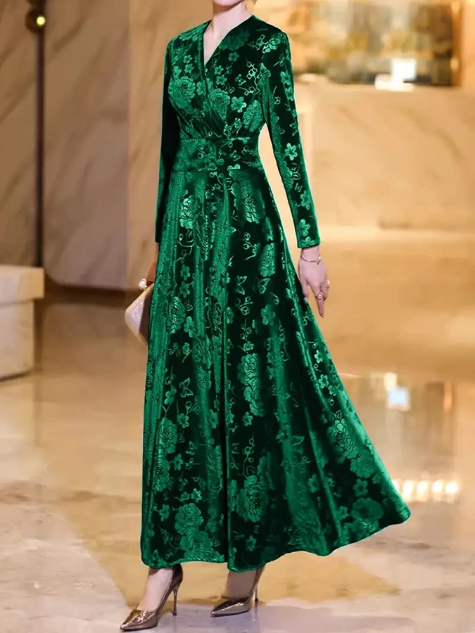 لباس مجلسی مخمل ترند 2026 17