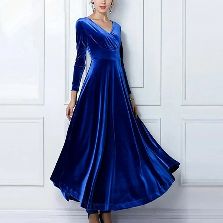 لباس مجلسی مخمل ترند 2026 19