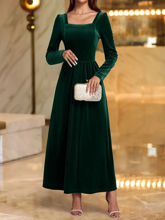 لباس مجلسی مخمل ترند 2026 20