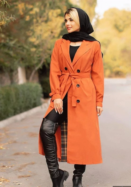 مدل بارانی زنانه لاکچری 25
