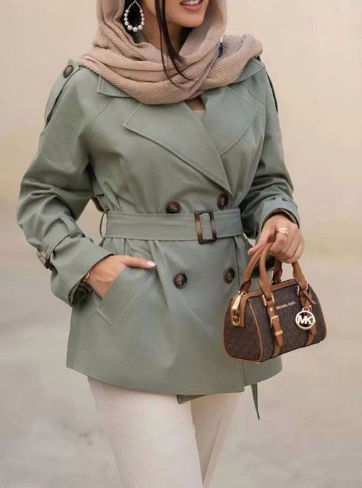 مدل بارانی زنانه لاکچری 3