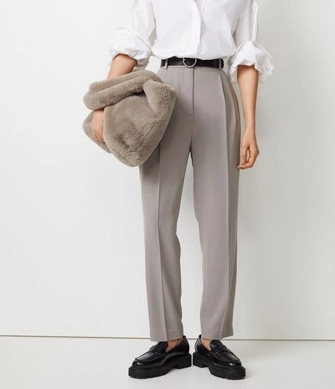 مدل شلوار پارچه ای گشاد 11
