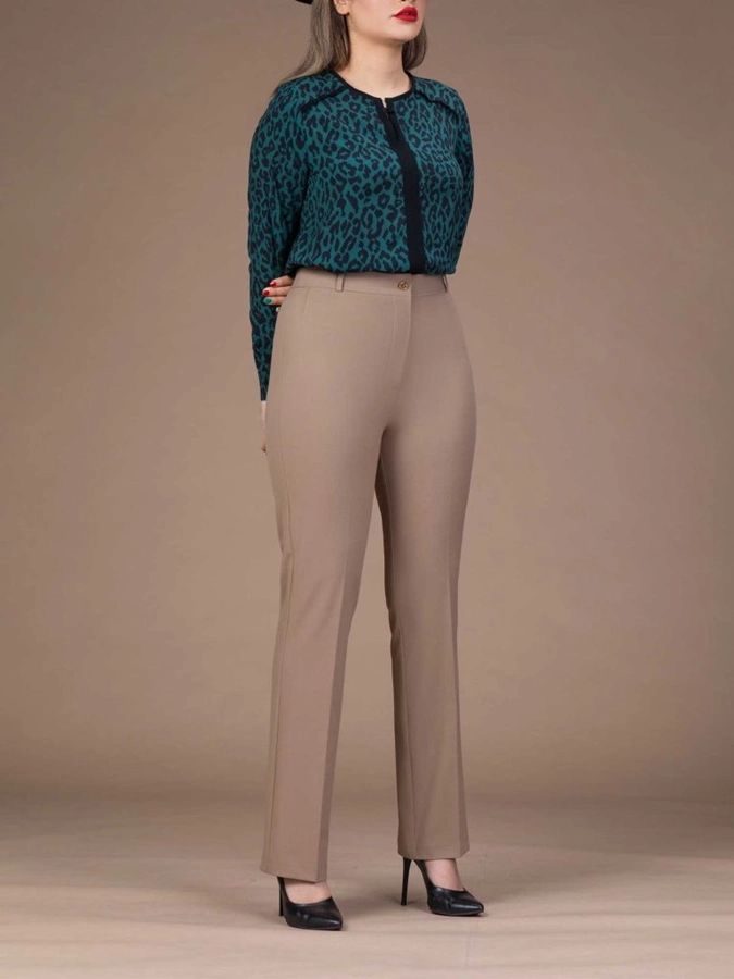 مدل شلوار پارچه ای گشاد 19