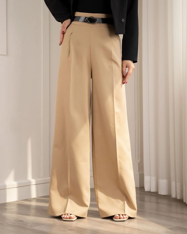 مدل شلوار پارچه ای گشاد 23