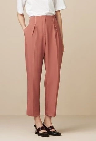 مدل شلوار پارچه ای گشاد 27