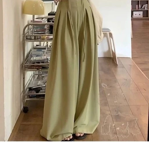 مدل شلوار پارچه ای گشاد 30