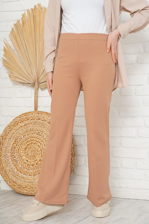 مدل شلوار پارچه ای گشاد 6