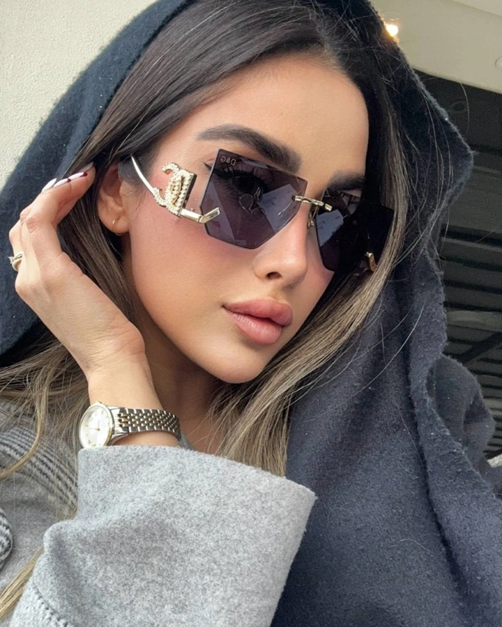 مدل عینک آفتابی چند ضلعی 21