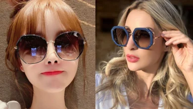 مدل عینک آفتابی چند ضلعی