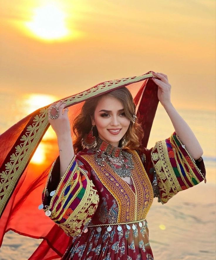 مدل لباس افغانی سنتی 11