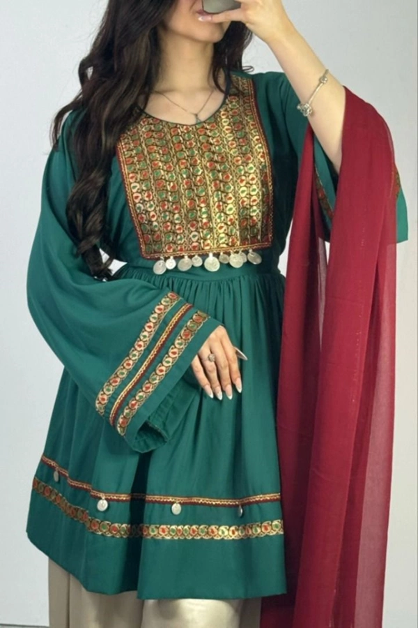 مدل لباس افغانی سنتی 14