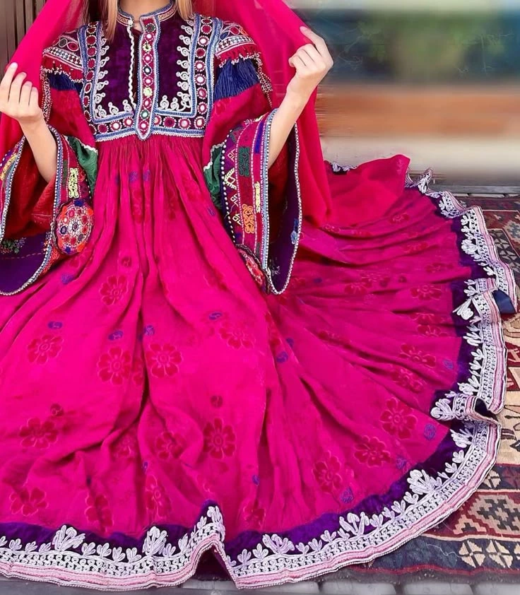 مدل لباس افغانی سنتی 19