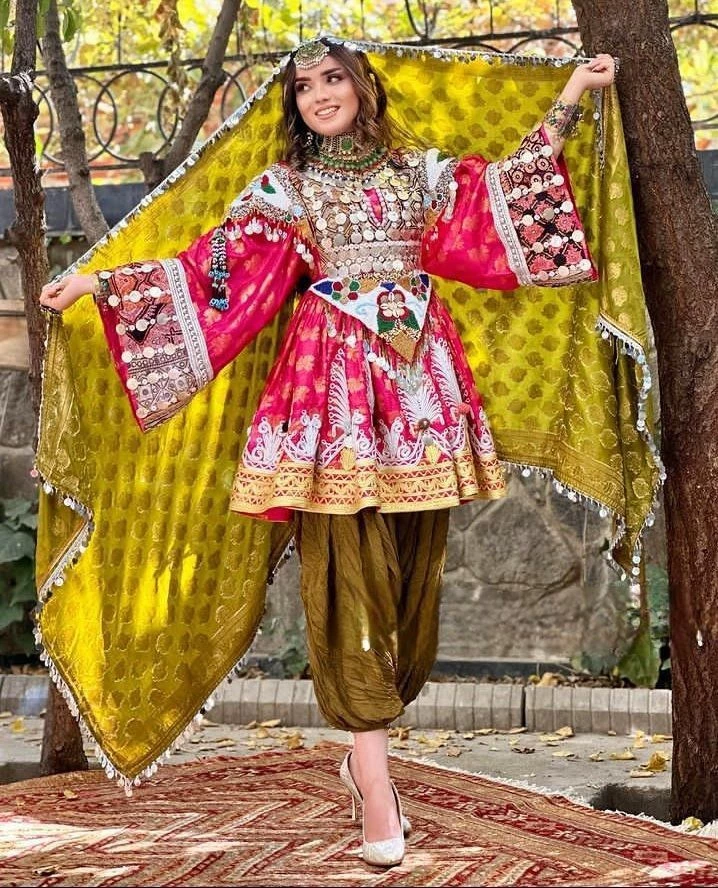 مدل لباس افغانی سنتی 20