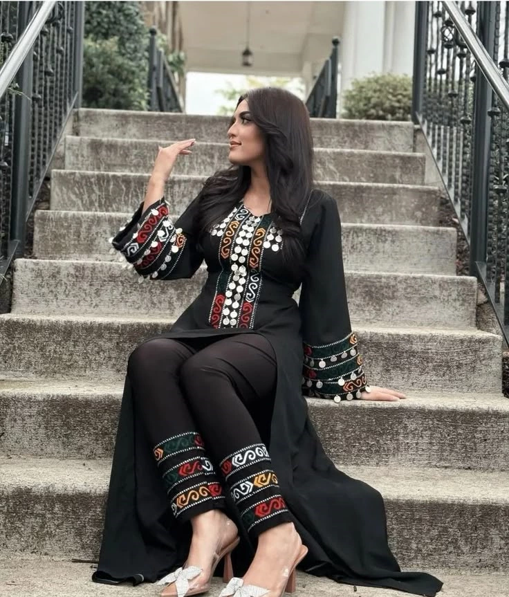 مدل لباس افغانی سنتی 9