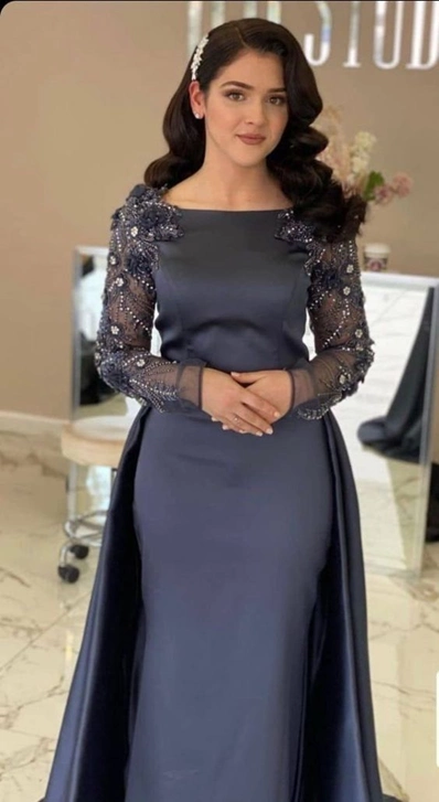 مدل لباس مجلسی ساتن 23