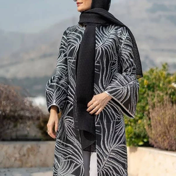 مدل مانتو ژاکارد مجلسی 21