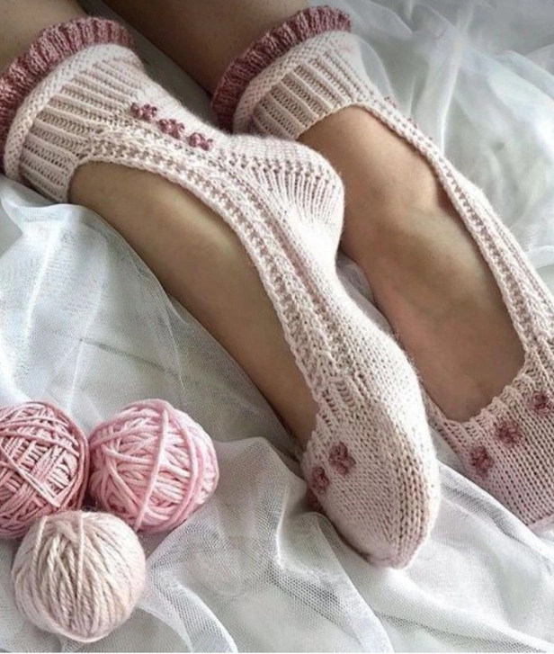 مدل پاپوش زنانه بافتنی 27 مدل پاپوش زنانه بافتنی 27