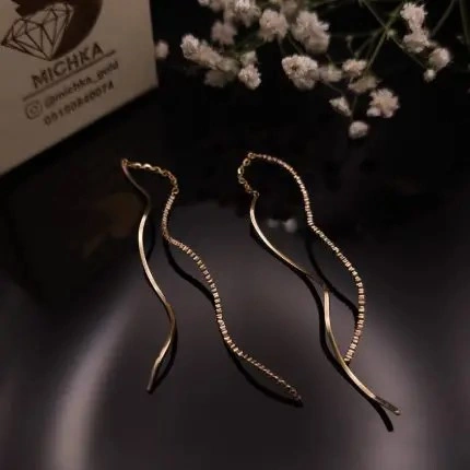 مدل گوشواره بخیه ای 32