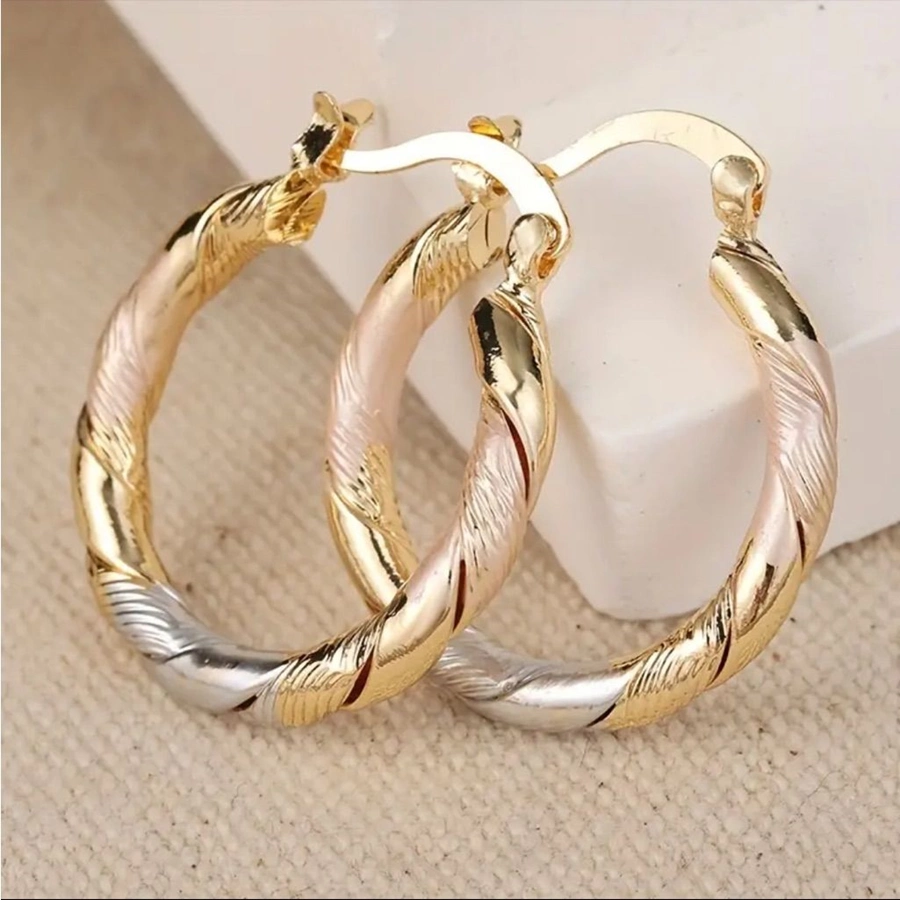 مدل گوشواره حلقه ای بزرگ 13