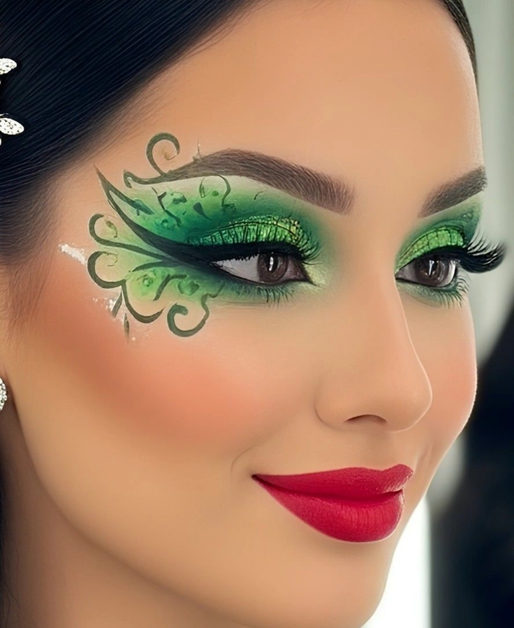 سایه چشم عربی خلیجی 9