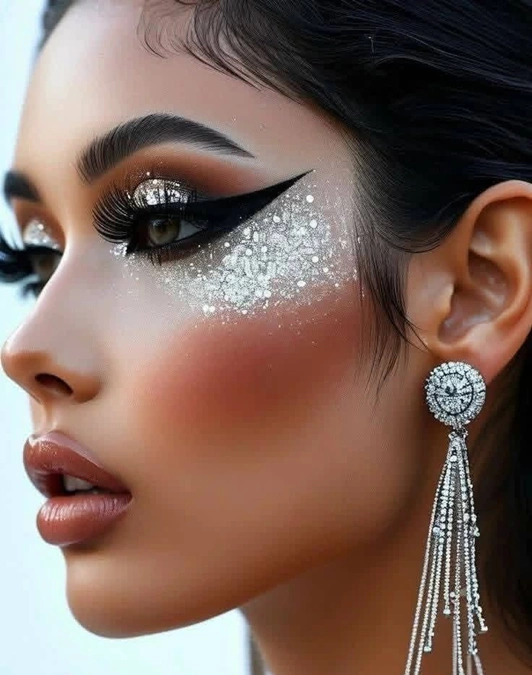 مدل ارایش چشم شاین 21