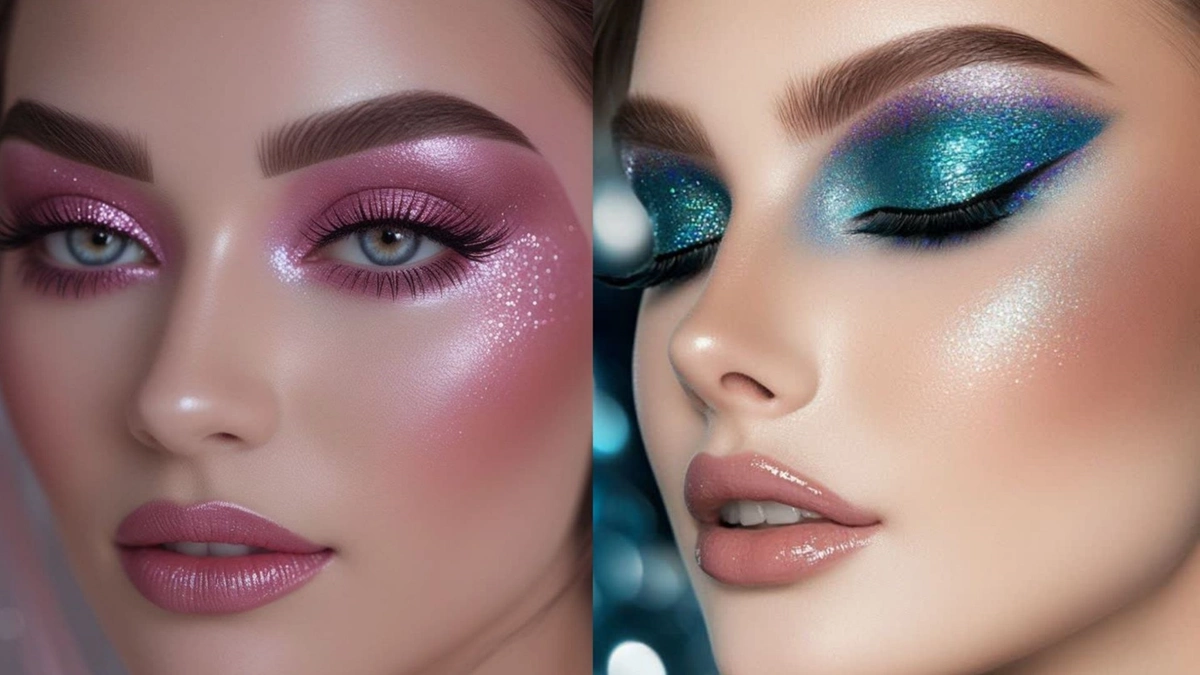 مدل ارایش چشم شاین