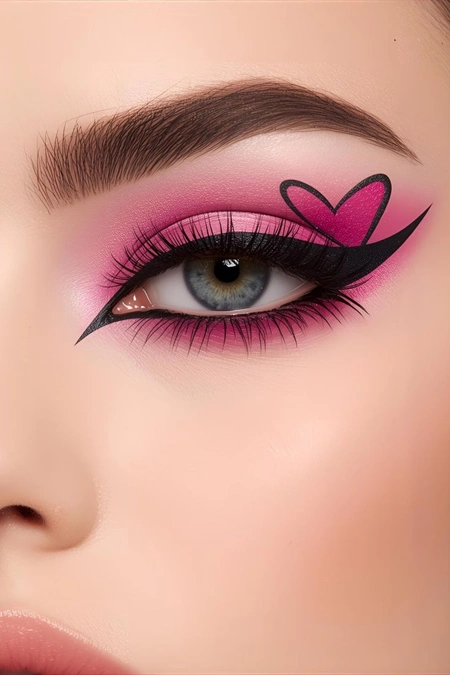 مدل خط چشم رنگی و گرافیکی 2