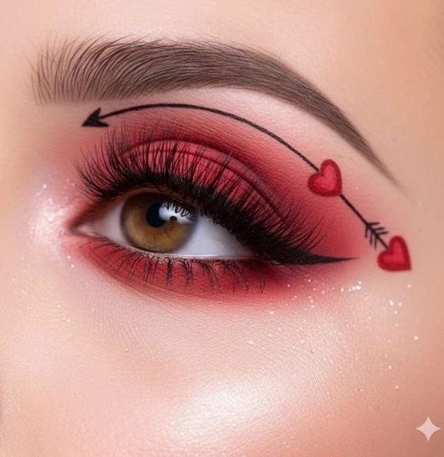 مدل خط چشم رنگی و گرافیکی 5