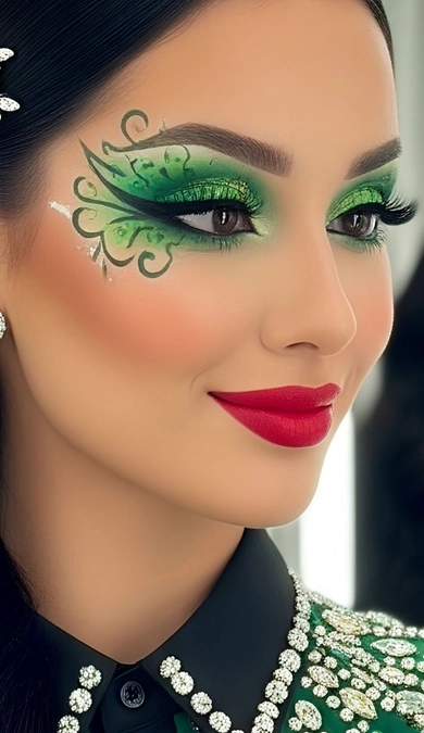 مدل خط چشم رنگی و گرافیکی 6