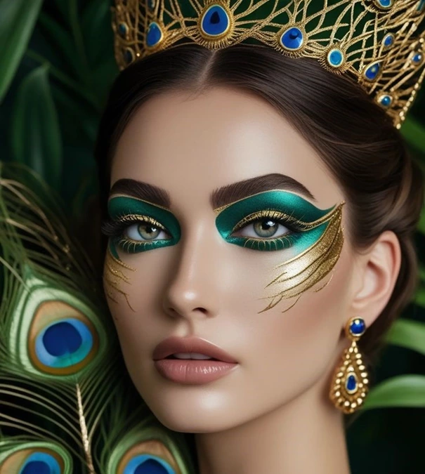 مدل خط چشم رنگی و گرافیکی 7