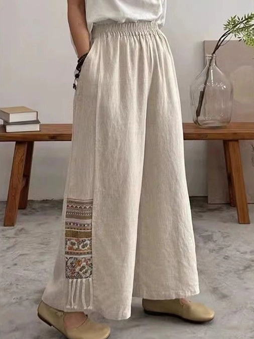 مدل شلوار بگ پارچه ای 20