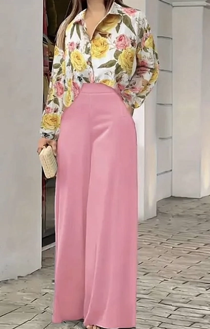 مدل شلوار بگ پارچه ای 26