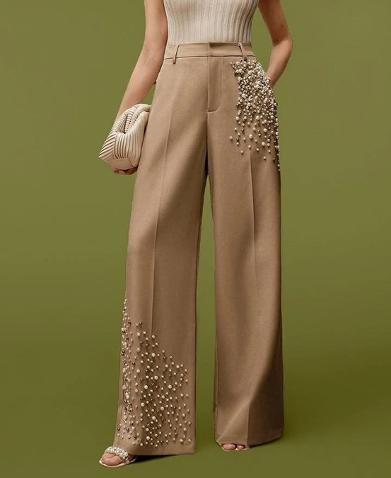 مدل شلوار بگ پارچه ای 3