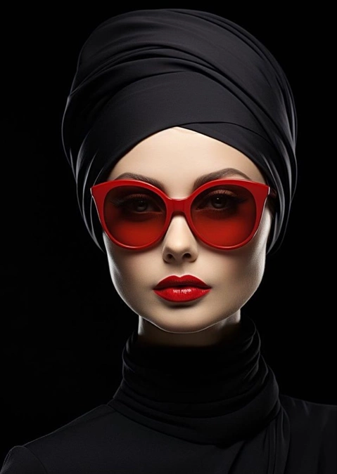 مدل عینک افتابی شیشه رنگی 5