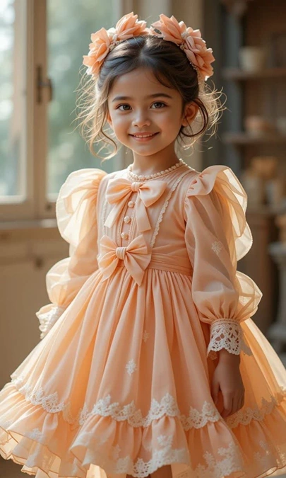 مدل لباس دخترانه عید 1