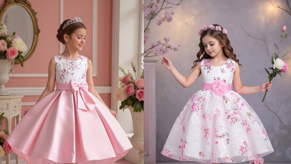 مدل لباس دخترانه عید