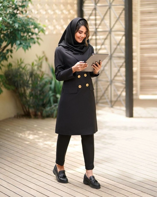 مدل مانتو دانشجویی اسپرت 8