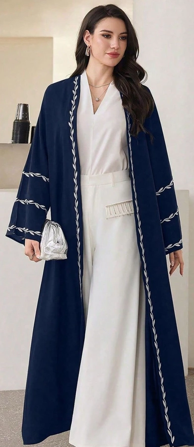 مدل مانتو عبایی خلیجی 20