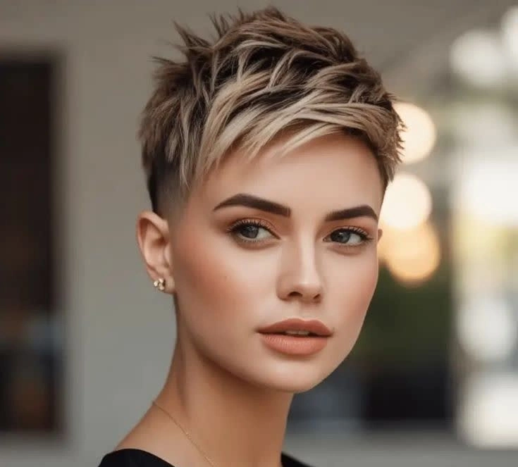 مدل موی اسپایکی دخترانه 15