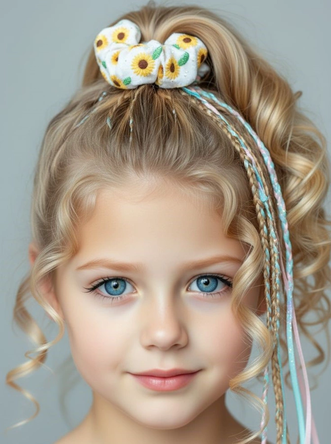 مدل موی دختربچه ساده و شیک 2