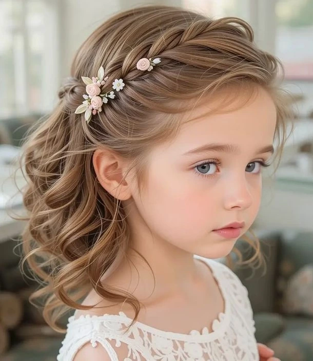 مدل موی دختربچه ساده و شیک 4